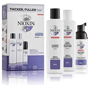 Nioxin 3-Part System, System 6 Chemically Treated Hair with Progressed Thinning, Nioxin 3-Part System, System 6 Chemically Treated Hair with Progressed Thinning,
