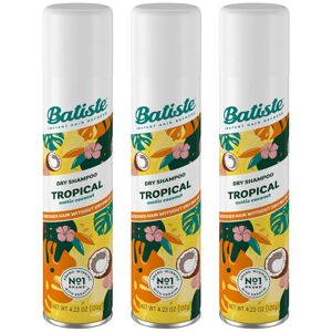 Batiste Dry Shampoo - Tropical, 200ml (Pack of 3) Batiste Dry Shampoo - Tropical, 200ml (Pack of 3)