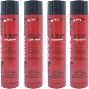 Sexy Hair Sulfate Free Volumizing Conditioner 10.1 Oz (Pack of 4) Sexy Hair Sulfate Free Volumizing Conditioner 10.1 Oz (Pack of 4)