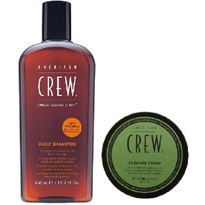 American Crew Daily Moisturizing Shampoo 450ml and Forming Cream 85g American Crew Daily Moisturizing Shampoo 450ml and Forming Cream 85g