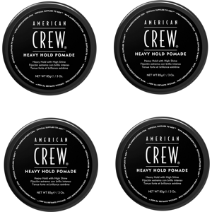 American Crew Heavy Hold Pomade 85g x4 American Crew Heavy Hold Pomade 85g x4