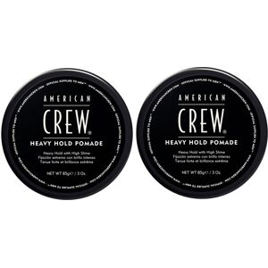 American Crew Heavy Hold Pomade 85g x2 American Crew Heavy Hold Pomade 85g x2