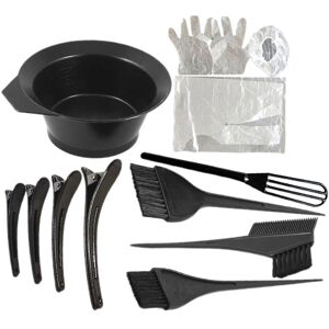 Unbranded 12pcs/set Hair Dyeing Brush Smooth Surface Ergonomics Handle Multipurpose Hair T Unbranded 12pcs/set Hair Dyeing Brush Smooth Surface Ergonomics Handle Multipurpose Hair T