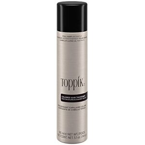 Toppik Coloured Hair Thickener Spray Dark Brown - Instantly Disguises Thinning H Toppik Coloured Hair Thickener Spray Dark Brown - Instantly Disguises Thinning H