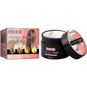 Unbranded Coconut Bomb Hair Repair Mask Deep Conditioner Moisturising For Damaged Hair Unbranded Coconut Bomb Hair Repair Mask Deep Conditioner Moisturising For Damaged Hair