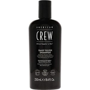 American Crew Daily Silver Shampoo - Neutralizes yellow tones in cold shades - 250ml American Crew Daily Silver Shampoo - Neutralizes yellow tones in cold shades - 250ml