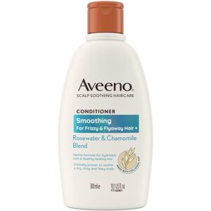 Aveeno Smoothing Rosewater and Chamomile Scalp Soothing Conditioner for Frizzy Hair 300 Aveeno Smoothing Rosewater and Chamomile Scalp Soothing Conditioner for Frizzy Hair 300