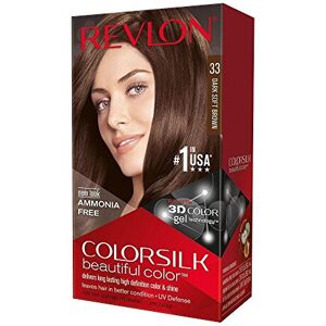 Revlon ColorSilk Beautiful Color, 33 Dark Soft Brown 1 ea (Pack of 6) Revlon ColorSilk Beautiful Color, 33 Dark Soft Brown 1 ea (Pack of 6)