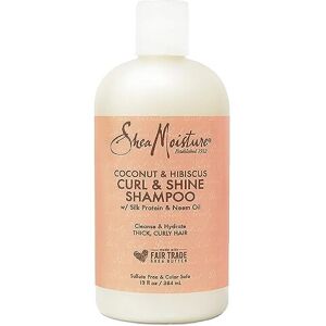 Shea Moisture SheaMoisture Shampoo Curl and Shine for Curly Hair Coconut and Hibiscus Paraben Shea Moisture SheaMoisture Shampoo Curl and Shine for Curly Hair Coconut and Hibiscus Paraben