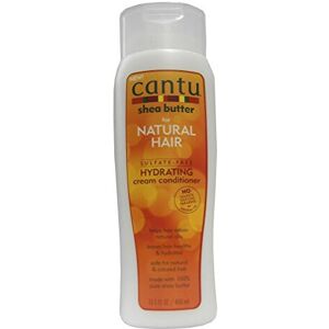 Cantu Shea Butter For Natural Hair Sulfate free Hydrating Cream Conditioner 400ml by C Cantu Shea Butter For Natural Hair Sulfate free Hydrating Cream Conditioner 400ml by C