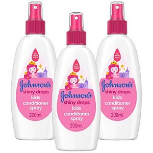 Johnson's Baby JOHNSON'S Shiny Drops Kids Conditioner Spray Multipack – Designed to Boost Hair' Johnson's Baby JOHNSON'S Shiny Drops Kids Conditioner Spray Multipack – Designed to Boost Hair'