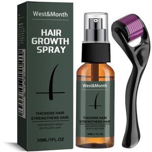 Unbranded (30ml+roller (boxed)) West&Month Beard Spray Set Moisturizing Spray Beard Care P Unbranded (30ml+roller (boxed)) West&Month Beard Spray Set Moisturizing Spray Beard Care P