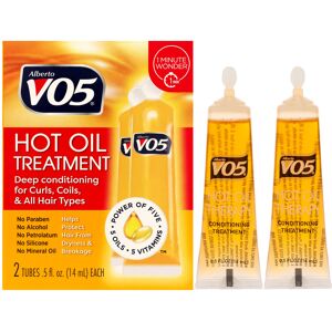 Hot Oil Treatment by Alberto VO5 for Unisex - 2 x 0.5 oz Treatment Hot Oil Treatment by Alberto VO5 for Unisex - 2 x 0.5 oz Treatment