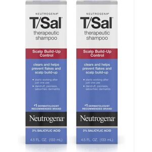 Unbranded Neutrogena T/Sal Therapeutic Shampoo Scalp Build-Up Control 133ml (Pack of 2) M Unbranded Neutrogena T/Sal Therapeutic Shampoo Scalp Build-Up Control 133ml (Pack of 2) M