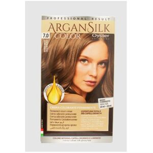 Unbranded Argan Silk color Hair Color Kit With Argan Silk Color 60 ml tube Medium Blonde 7 Unbranded Argan Silk color Hair Color Kit With Argan Silk Color 60 ml tube Medium Blonde 7