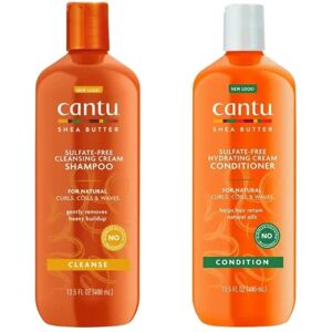 Cantu Shea Butter for Natural Hair shampoo and conditioner, sulphate free Cantu Shea Butter for Natural Hair shampoo and conditioner, sulphate free
