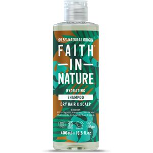Faith In Nature Organic Coconut Shampoo, Hydrating for Dry Hair & Scalp, Vegan & Faith In Nature Organic Coconut Shampoo, Hydrating for Dry Hair & Scalp, Vegan &