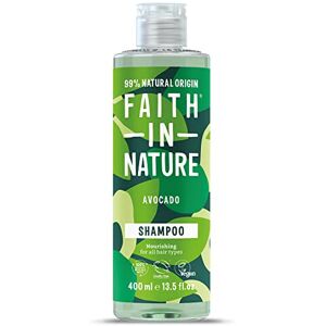 Faith In Nature Natural Avocado Shampoo, Nourishing, Vegan & Cruelty Free, No SL Faith In Nature Natural Avocado Shampoo, Nourishing, Vegan & Cruelty Free, No SL