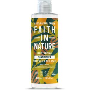 Faith In Nature Natural Shea & Argan Conditioner, Moisturising for Curly Hair & Faith In Nature Natural Shea & Argan Conditioner, Moisturising for Curly Hair &