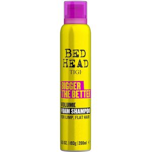 Tigi Bed Head Bigger The Better Volume Foam Shampoo for Fine Hair 6.8 oz Tigi Bed Head Bigger The Better Volume Foam Shampoo for Fine Hair 6.8 oz
