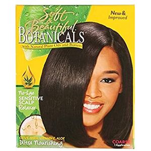 Soft & Beautiful Botanicals No Lye Sensitive Scalp Relaxer Coarse 1 Application Soft & Beautiful Botanicals No Lye Sensitive Scalp Relaxer Coarse 1 Application