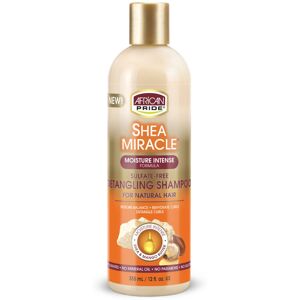 African Pride Shea Butter Miracle Shampoo 355ml – Deep Detangling Moisture for D African Pride Shea Butter Miracle Shampoo 355ml – Deep Detangling Moisture for D