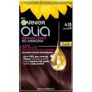 Garnier Olia 4.15 Iced Chocolate Brown Permanent Hair Dye Brown Garnier Olia 4.15 Iced Chocolate Brown Permanent Hair Dye Brown