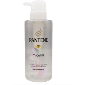Pantene Micellar Detox and Scalp Cleanse White Charcoal Shampoo Purifying Cleans Pantene Micellar Detox and Scalp Cleanse White Charcoal Shampoo Purifying Cleans