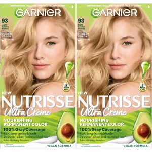 Garnier Hair Color Nutrisse Nourishing Creme 93 Light Golden Blonde ( Garnier Hair Color Nutrisse Nourishing Creme 93 Light Golden Blonde (