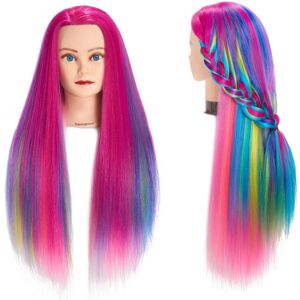 Training Head 26""-28"" Mannequin Head Hair Styling Manikin Cosmetology Doll Hea Training Head 26""-28"" Mannequin Head Hair Styling Manikin Cosmetology Doll Hea