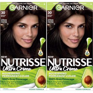 Garnier Hair Color Nutrisse Nourishing Creme 30 Darkest Brown (Sweet Cola) Perm Garnier Hair Color Nutrisse Nourishing Creme 30 Darkest Brown (Sweet Cola) Perm