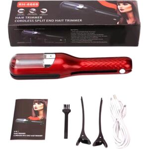 Unbranded Hair Split Ends Trimmer Remover Damaged Hair Repair Hair Care Red Unbranded Hair Split Ends Trimmer Remover Damaged Hair Repair Hair Care Red
