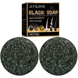 Unbranded 3pcs Men's Grey Coverage Bar Shampoo Hair Darkening Black Soap For Grey Hair Cov Unbranded 3pcs Men's Grey Coverage Bar Shampoo Hair Darkening Black Soap For Grey Hair Cov