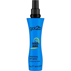 Schwarzkopf got2b Beach Matt Texture Sea Salt Hair Spray Medium Hold Creates Wav Schwarzkopf got2b Beach Matt Texture Sea Salt Hair Spray Medium Hold Creates Wav