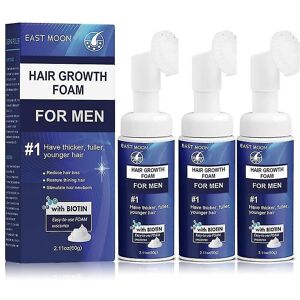 Unbranded 3pcs Regaine For Men Hair Loss Regrowth Scalp Foam - Extra Strength-yvan Unbranded 3pcs Regaine For Men Hair Loss Regrowth Scalp Foam - Extra Strength-yvan