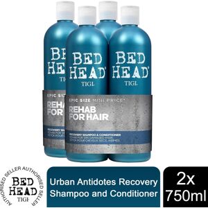 2x Bed Head by Tigi Urban Antidotes Recovery Shampoo & Conditioner Duo Pk 750ml 2x Bed Head by Tigi Urban Antidotes Recovery Shampoo & Conditioner Duo Pk 750ml