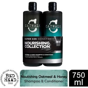 Catwalk by TIGI Oatmeal & Honey Shampoo & Conditioner for Dry Hair, 750ml Duo Catwalk by TIGI Oatmeal & Honey Shampoo & Conditioner for Dry Hair, 750ml Duo