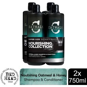 Bed Head by TIGI Shampoo & Conditioner Oatmeal & Honey Duo with Pump 750ml[Buy 2 Bed Head by TIGI Shampoo & Conditioner Oatmeal & Honey Duo with Pump 750ml[Buy 2