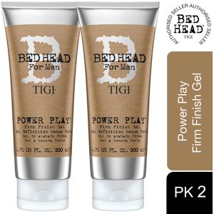 Bed Head for Men by TIGI Power Play Mens Hair Gel for Strong Hold 200ml, 2pk Bed Head for Men by TIGI Power Play Mens Hair Gel for Strong Hold 200ml, 2pk