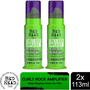 Bed Head by TIGI Curls Rock Amplifier Hair Cream for Curly & Wavy Hair 113ml,2pk Bed Head by TIGI Curls Rock Amplifier Hair Cream for Curly & Wavy Hair 113ml,2pk