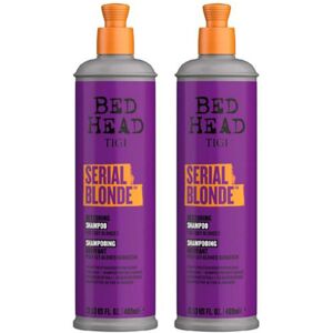 Bed Head by TIGI Serial Blonde Shampoo for Damaged Blonde-Hair, 400ml, 2pk Bed Head by TIGI Serial Blonde Shampoo for Damaged Blonde-Hair, 400ml, 2pk