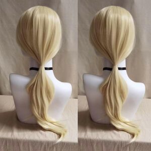 Unbranded (B) Blonde Barbie Movie Cosplay Wig Long Wavy/straight Platinum Blonde Hair Part Unbranded (B) Blonde Barbie Movie Cosplay Wig Long Wavy/straight Platinum Blonde Hair Part