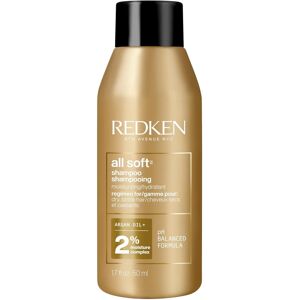 Redken All Soft Argan Oil Shampoo For Dry / Brittle Hair Provides Intense So Redken All Soft Argan Oil Shampoo For Dry / Brittle Hair Provides Intense So