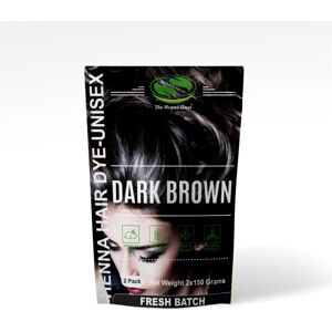2 Packs Of Dark Brown Henna Hair & Beard Color/Dye 150 Grams - Natural Hair Colo 2 Packs Of Dark Brown Henna Hair & Beard Color/Dye 150 Grams - Natural Hair Colo