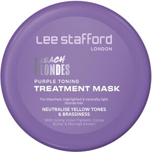 Lee Stafford Purple Toning Hair Mask Bleach Blonde Treatment Mask - Violet Con Lee Stafford Purple Toning Hair Mask Bleach Blonde Treatment Mask - Violet Con