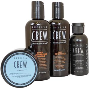 American Crew Essential Travel Kit - Shave Gel 50ml Shampoo 100ml,Condition 100m American Crew Essential Travel Kit - Shave Gel 50ml Shampoo 100ml,Condition 100m