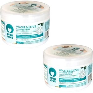 Wahl Afro Love Wash & Love Cleansing Creme Co-wash 8oz Pack of 2 Wahl Afro Love Wash & Love Cleansing Creme Co-wash 8oz Pack of 2