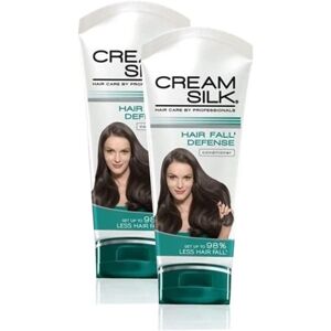 Unbranded Cream Silk Hair Fall Defense Conditioner 180mL Pack OF 2 Strengthening & Anti- Unbranded Cream Silk Hair Fall Defense Conditioner 180mL Pack OF 2 Strengthening & Anti-