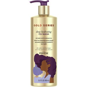 Gold Series from Pantene Sulfate-Free Deep Hydrating Co-Wash with Argan Oil for Gold Series from Pantene Sulfate-Free Deep Hydrating Co-Wash with Argan Oil for