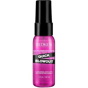 Redken Quick Blowout Heat Protection Spray for All Hair Types Reduces blow dry Redken Quick Blowout Heat Protection Spray for All Hair Types Reduces blow dry